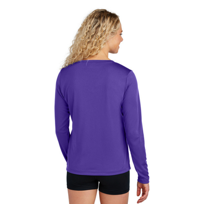 Sport Tek Long Sleeve Competitor V-Neck Tee.EAST