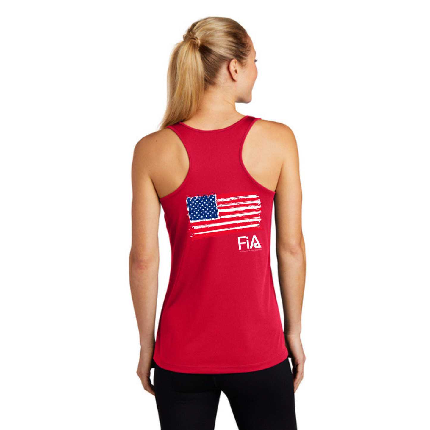 Patriotic - Sport Tek Racerback Tank