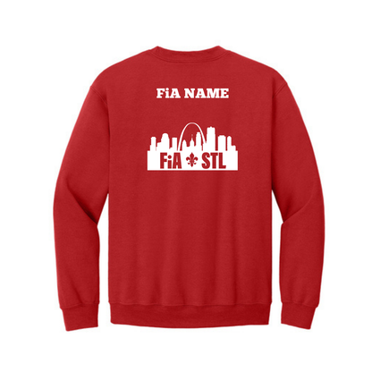 St. Louis, MO - PERSONALIZED Gildan Heavy Blend Crewneck Sweatshirt