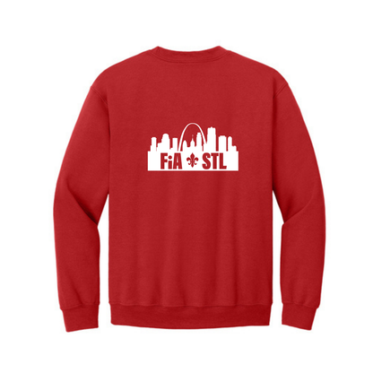 St. Louis, MO - Gildan Heavy Blend Crewneck Sweatshirt