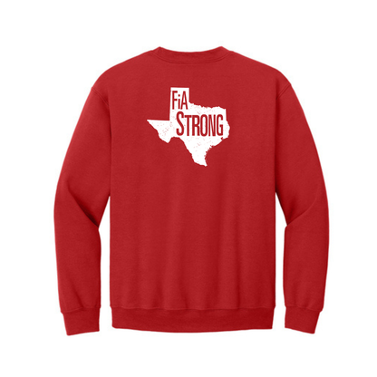 Texas Strong - Gildan Heavy Blend Crewneck Sweatshirt