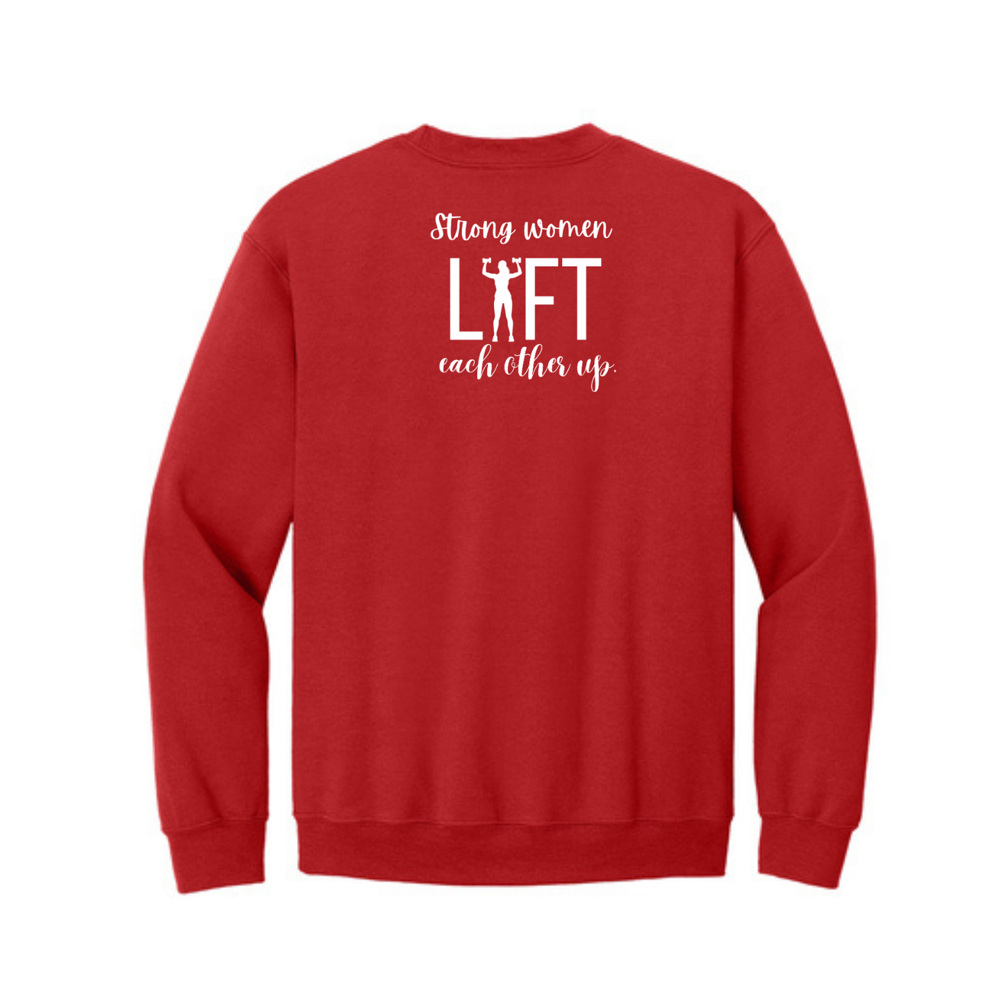 Strong Women - Gildan Heavy Blend Crewneck Sweatshirt