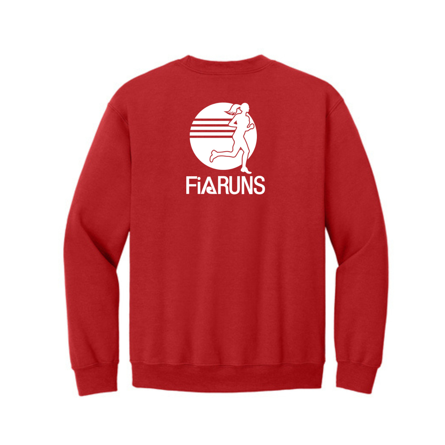 FiA Runs Gildan Heavy Blend Crewneck Sweatshirt