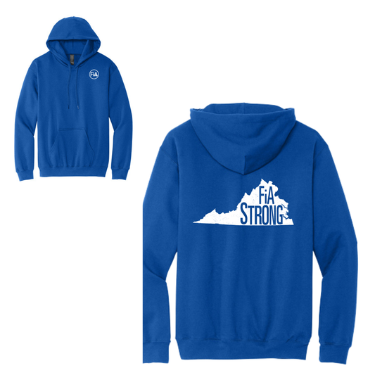 Virginia Strong - Gildan Softstyle Midweight Pullover Hooded Sweatshirt