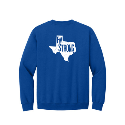 Texas Strong - Gildan Heavy Blend Crewneck Sweatshirt