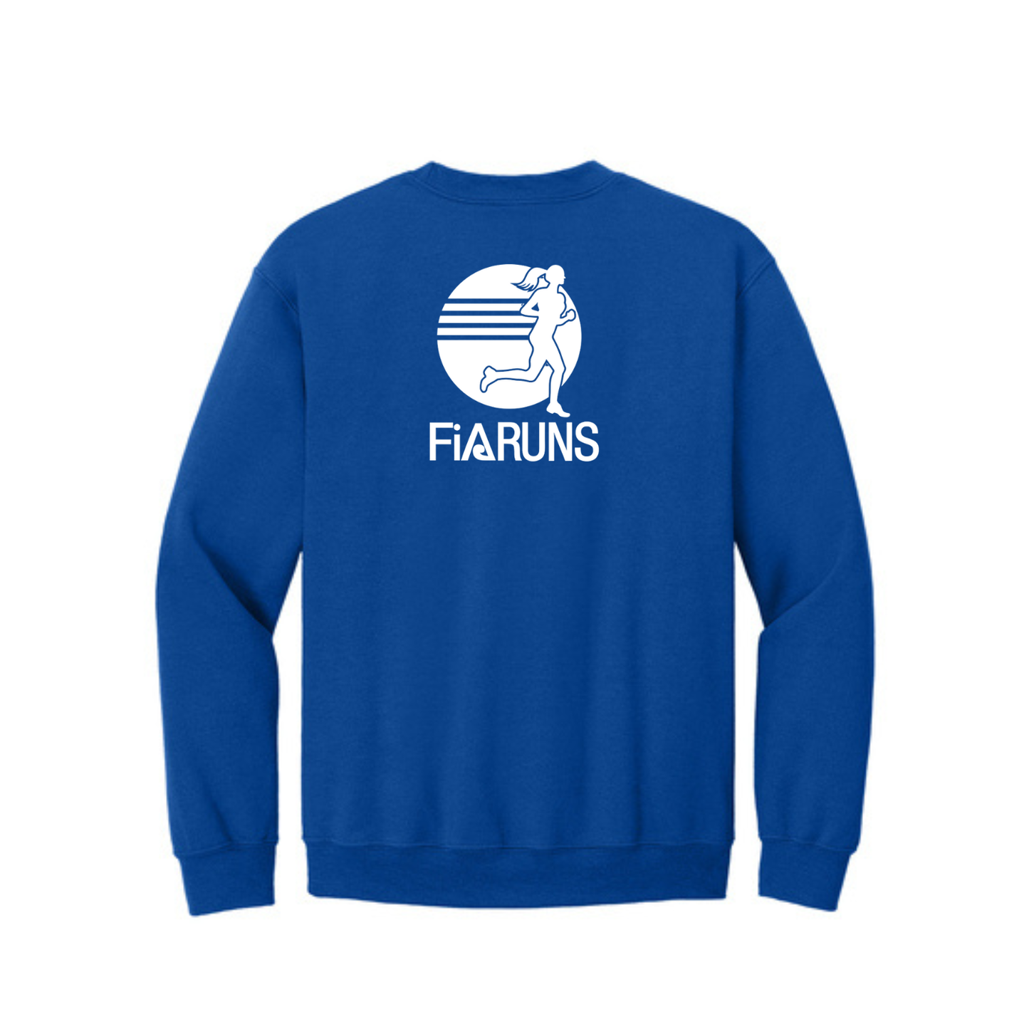 FiA Runs Gildan Heavy Blend Crewneck Sweatshirt