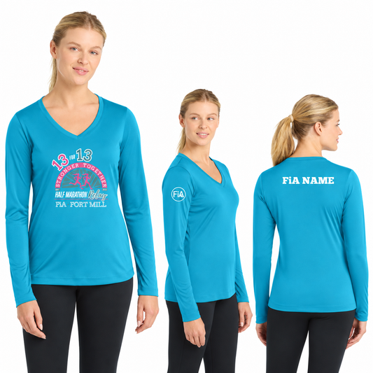 SC Fort Mill Relay LST353LS in AtomicBlue, decorated front, back, and FiA placement