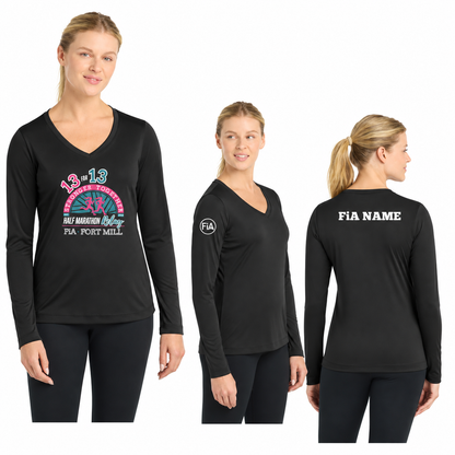 SC Fort Mill Relay LST353LS in Black, decorated front, back, and FiA placement