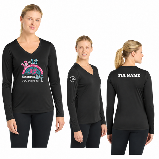 SC Fort Mill Relay LST353LS in Black, decorated front, back, and FiA placement