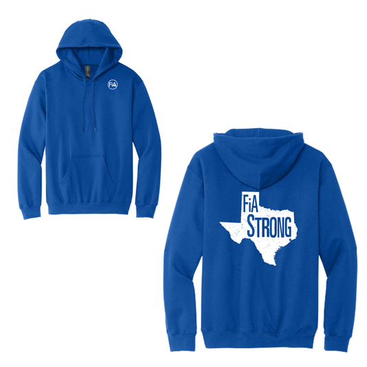 Texas Strong - Gildan Softstyle Midweight Pullover Hooded Sweatshirt
