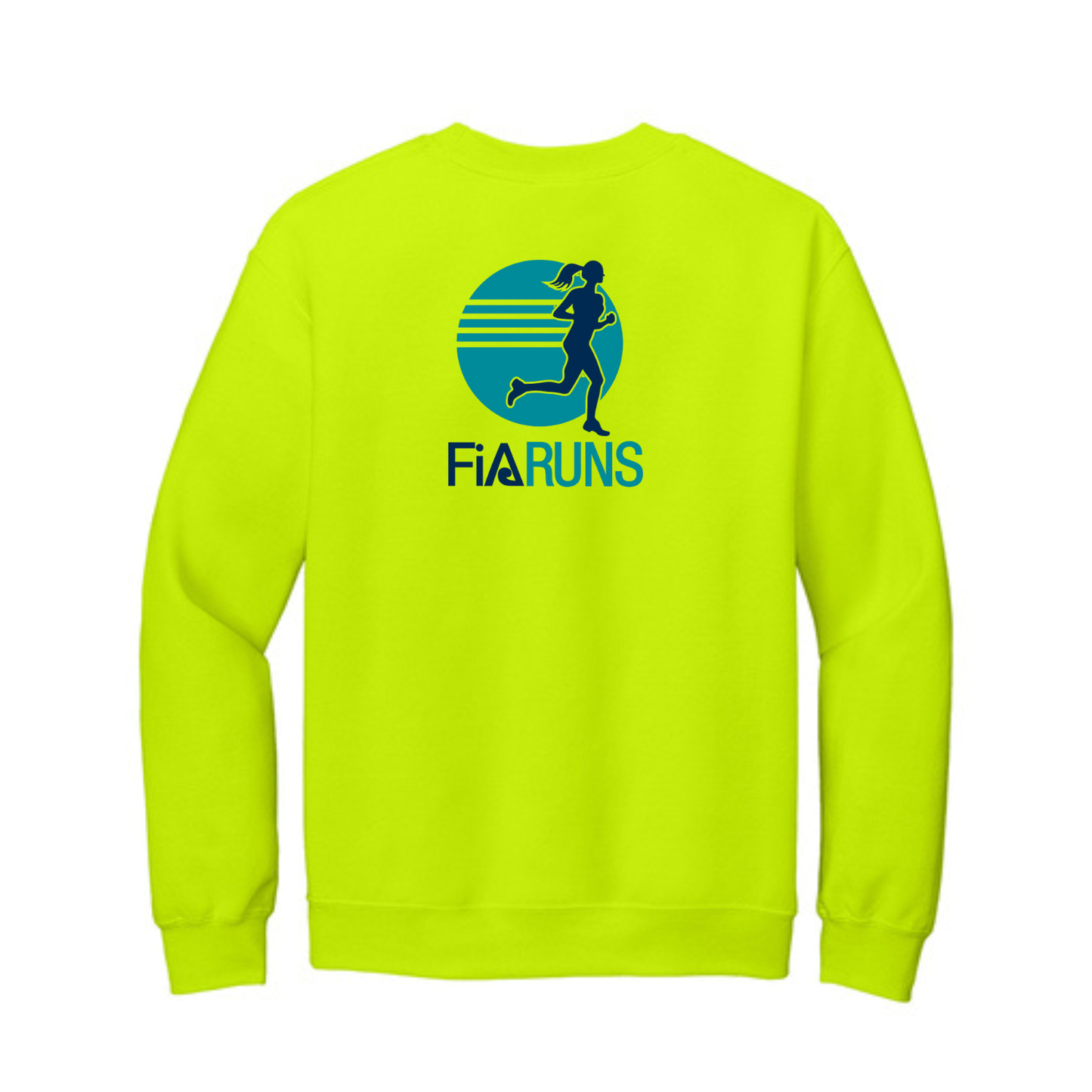 FiA Runs Gildan Heavy Blend Crewneck Sweatshirt