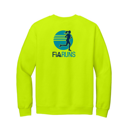 FiA Runs Gildan Heavy Blend Crewneck Sweatshirt