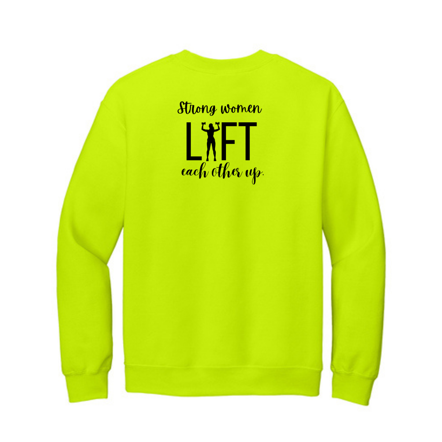 Strong Women - Gildan Heavy Blend Crewneck Sweatshirt