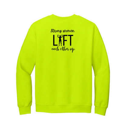 Strong Women - Gildan Heavy Blend Crewneck Sweatshirt