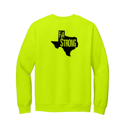 Texas Strong - Gildan Heavy Blend Crewneck Sweatshirt