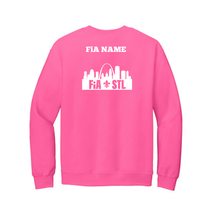 St. Louis, MO - PERSONALIZED Gildan Heavy Blend Crewneck Sweatshirt