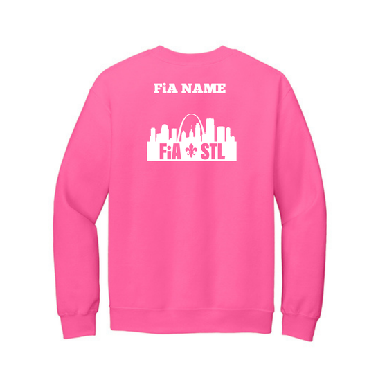 St. Louis, MO - PERSONALIZED Gildan Heavy Blend Crewneck Sweatshirt