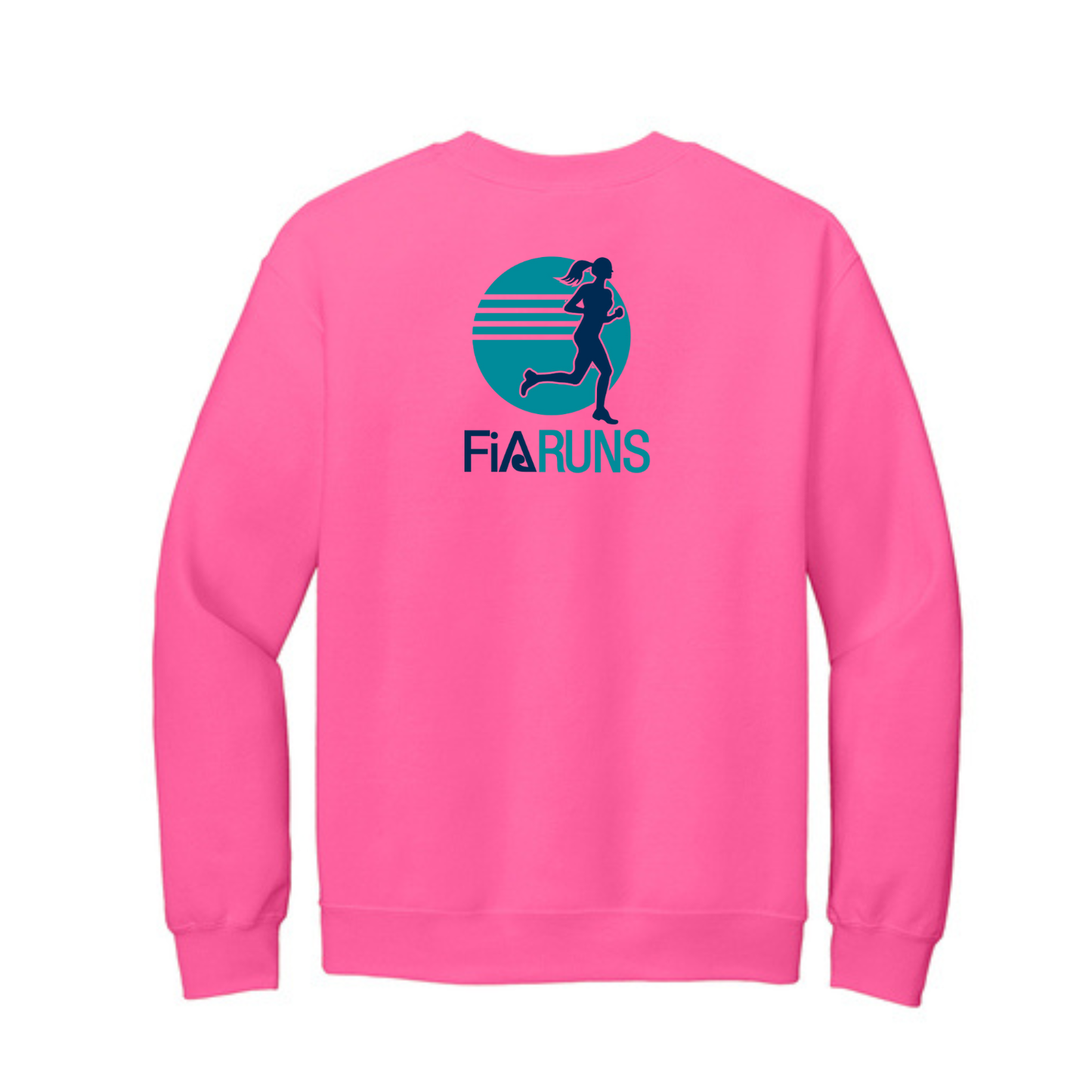 FiA Runs Gildan Heavy Blend Crewneck Sweatshirt