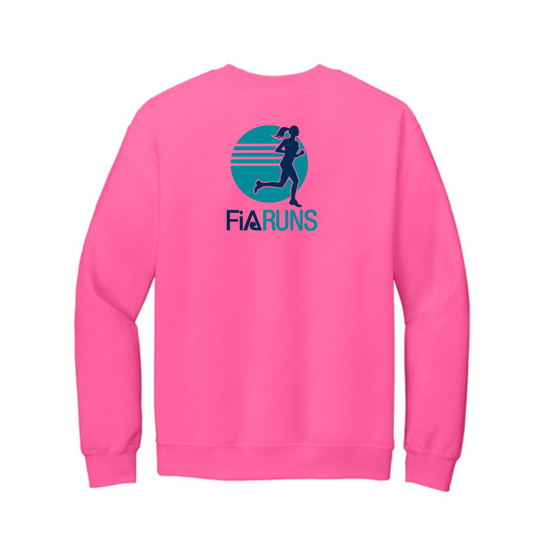 FiA Runs - Gildan Heavy Blend Crewneck Sweatshirt