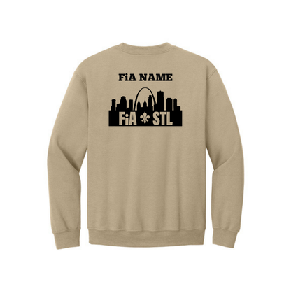 St. Louis, MO - PERSONALIZED Gildan Heavy Blend Crewneck Sweatshirt