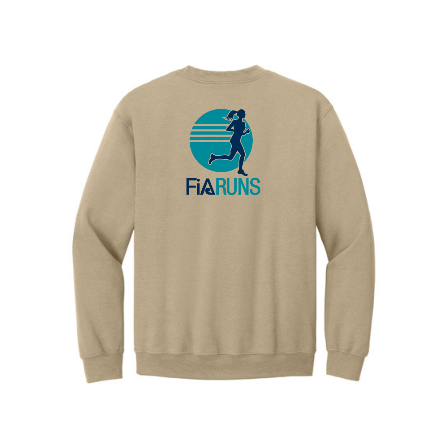 FiA Runs Gildan Heavy Blend Crewneck Sweatshirt