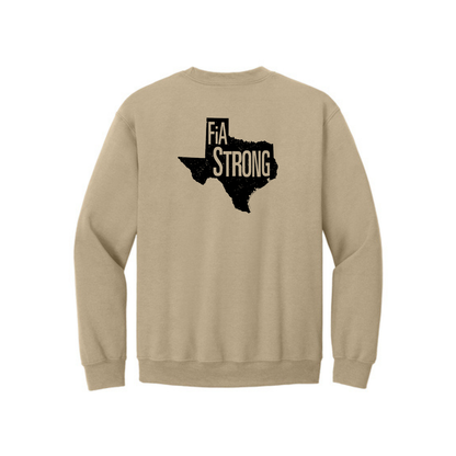 Texas Strong - Gildan Heavy Blend Crewneck Sweatshirt