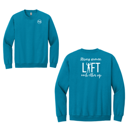 Strong Women - Gildan Heavy Blend Crewneck Sweatshirt
