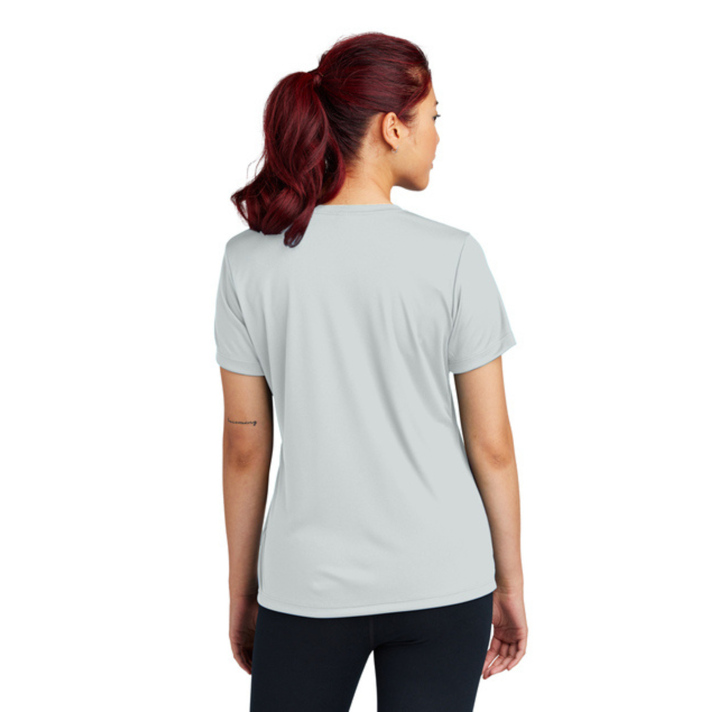 Sport Tek Crew Neck Short Sleeve Performance Tee.WEST