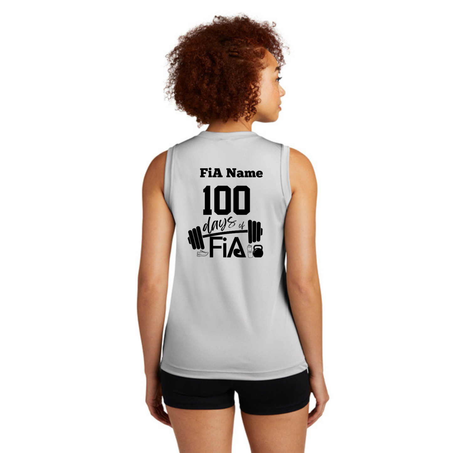 100 days of FiA - Sport Tek Sleeveless Performance V-Neck Tee