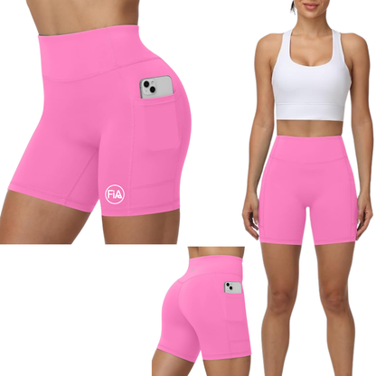 FiA Gear - Spandex Running Shorts with Pockets