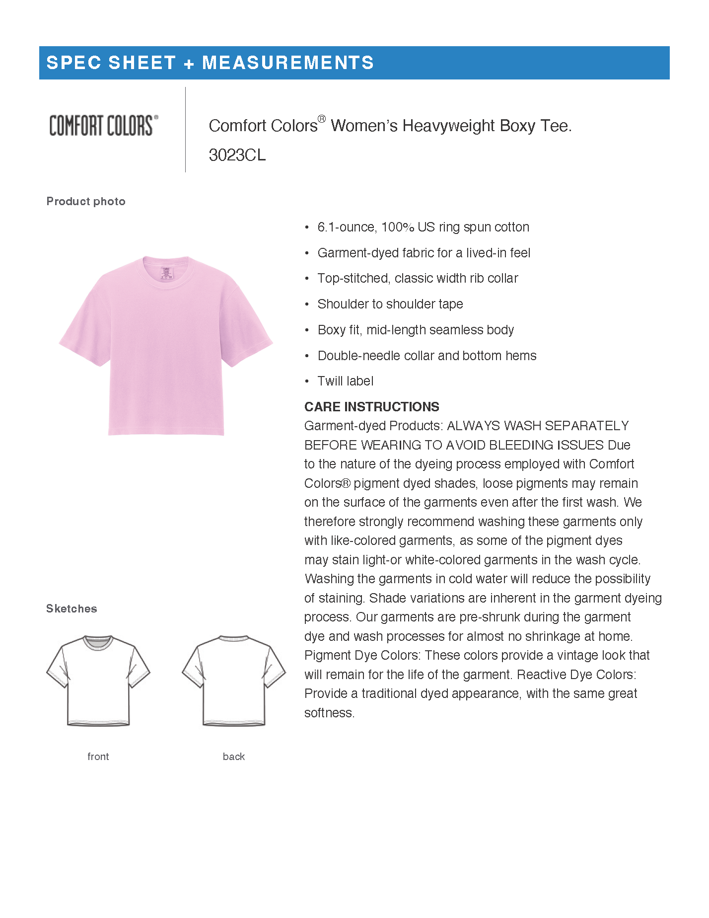 Patriotic - Comfort Colors Women’s Heavyweight Boxy Tee