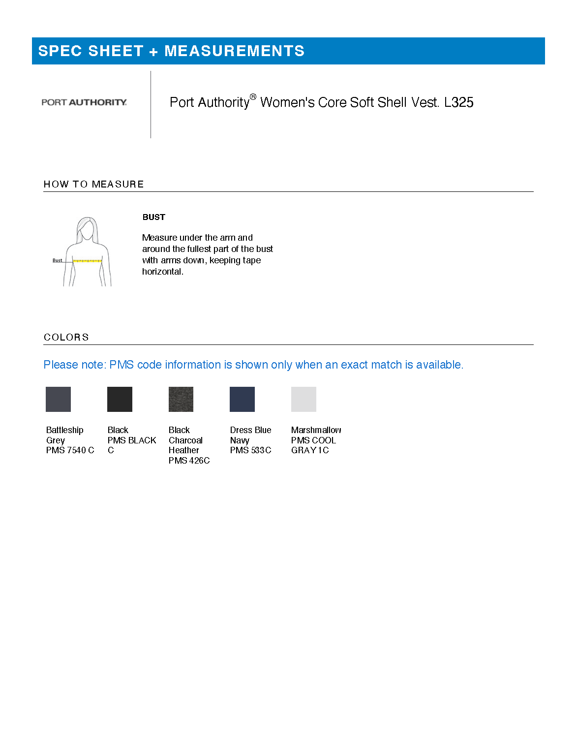 FiA Gear - Port Authority Women's Core Soft Shell Vest