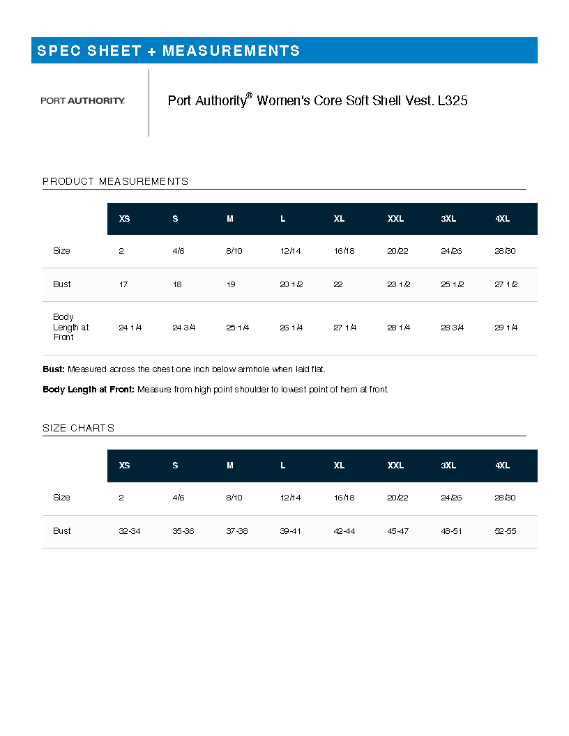FiA Runs - Port Authority Women's Core Soft Shell Vest