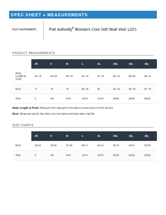 FINAL SALE - Cape Fear TURTLE PRINTED Port Authority Women's Core Soft Shell Vest