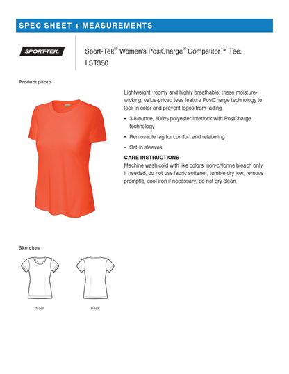 NMAM - Sport-Tek Crew Neck Short Sleeve Performance