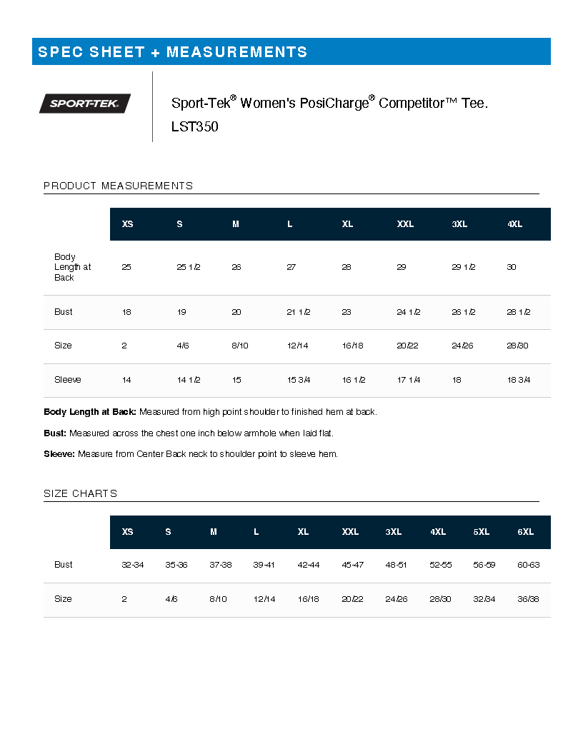 NMAM - Sport-Tek Crew Neck Short Sleeve Performance