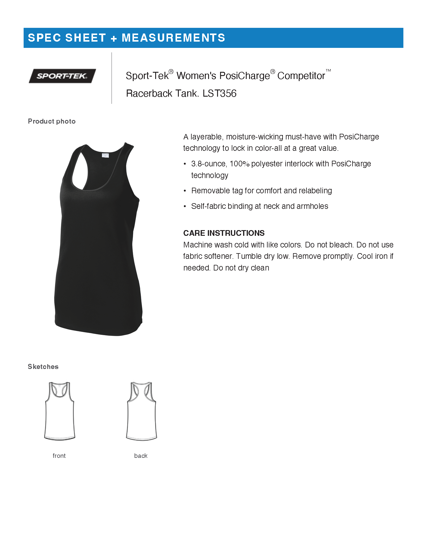 Strong Women - Sport Tek Racerback Tank