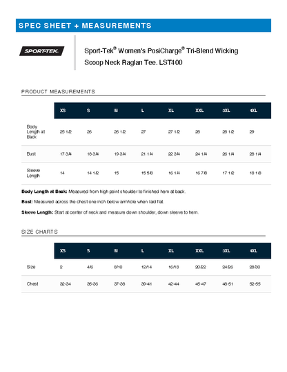 No Goal Was Met - Sport-Tek Tri-Blend Wicking Scoop Neck Raglan