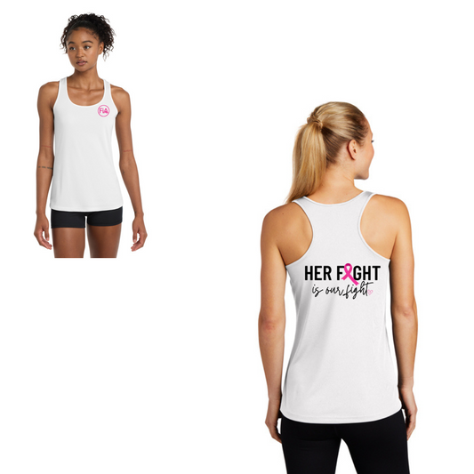 Her Fight is Our Fight - Sport Tek Racerback Tank