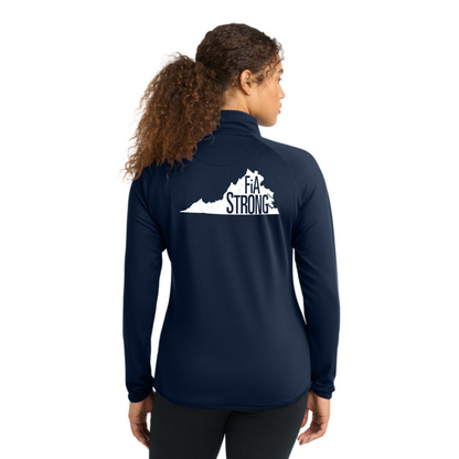 Virginia Strong - Sport Tek Sport-Wick Stretch 1/4-Zip Pullover