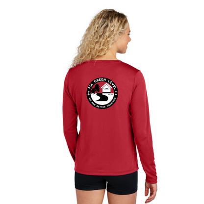 Green Level, NC - Sport Tek Long Sleeve Performance V-Neck Tee