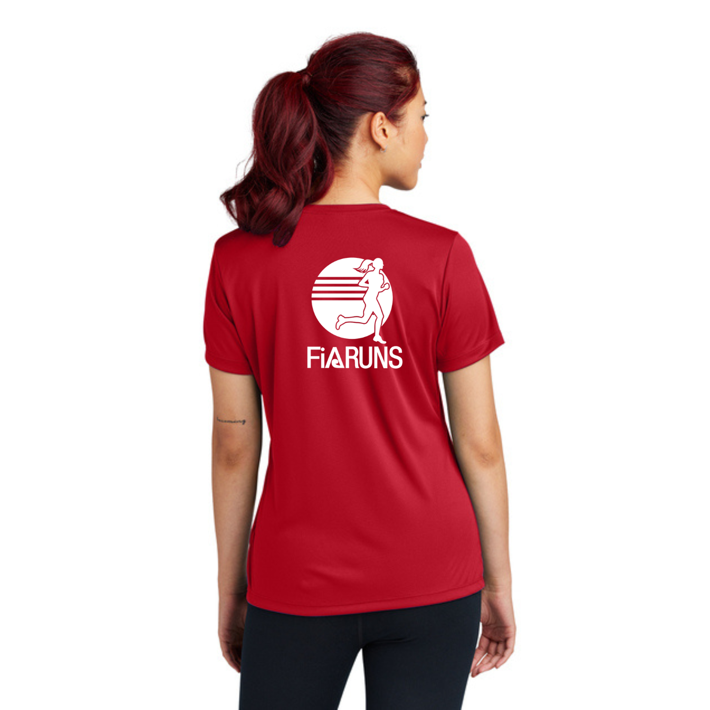 FiA Runs - Sport Tek Crew Neck Short Sleeve Performance Tee