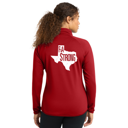 Texas Strong - Sport Tek Sport-Wick Stretch 1/4-Zip Pullover
