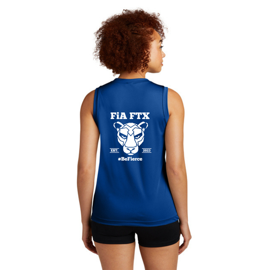 FTX, TX - Sport Tek Sleeveless Performance V-Neck Tee