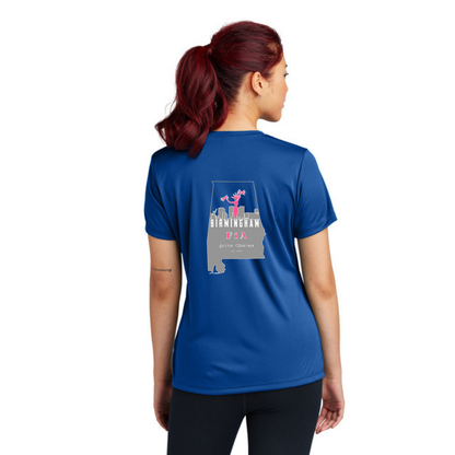 Birmingham, AL - Sport Tek V-Neck Short Sleeve Performance Tee