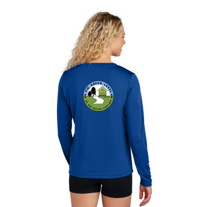 Green Level, NC - Sport Tek Long Sleeve Performance V-Neck Tee