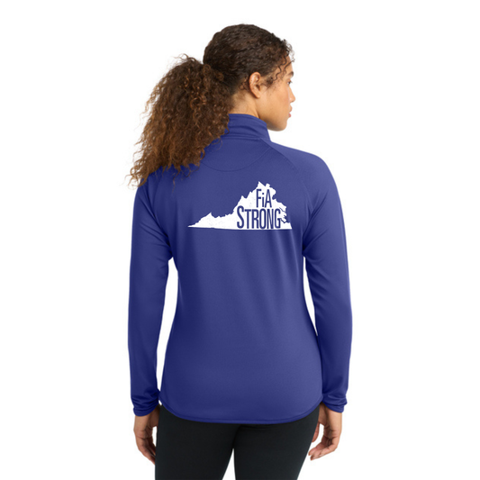 Virginia Strong - Sport Tek Sport-Wick Stretch 1/4-Zip Pullover