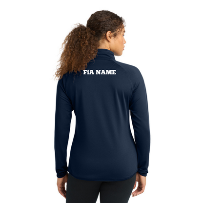 PERSONALIZED Sport Tek Sport-Wick Stretch 1/4-Zip Pullover.WEST