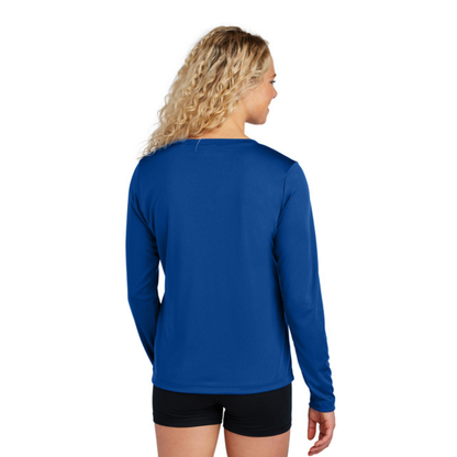 Sport Tek Long Sleeve Competitor V-Neck Tee.EAST