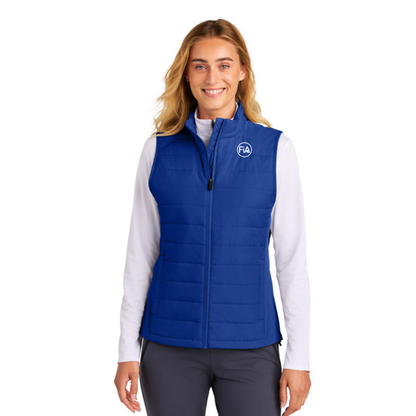 FiA - Embroidered SportTek Women’s Teknical Hybrid Vest